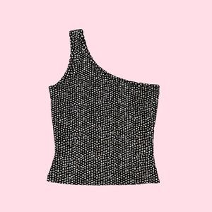 PRINTED ONE SHOULDER TANK